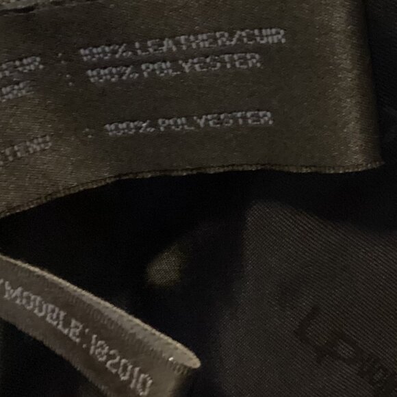 Lorenzo Uomo Collection Men's Black Leather Jacket Coat Soft Fully Lined Pockets - Picture 11 of 11